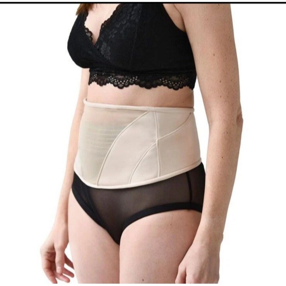 Mommy Matters Postpartum Belly Wrap Color Beige Size 2